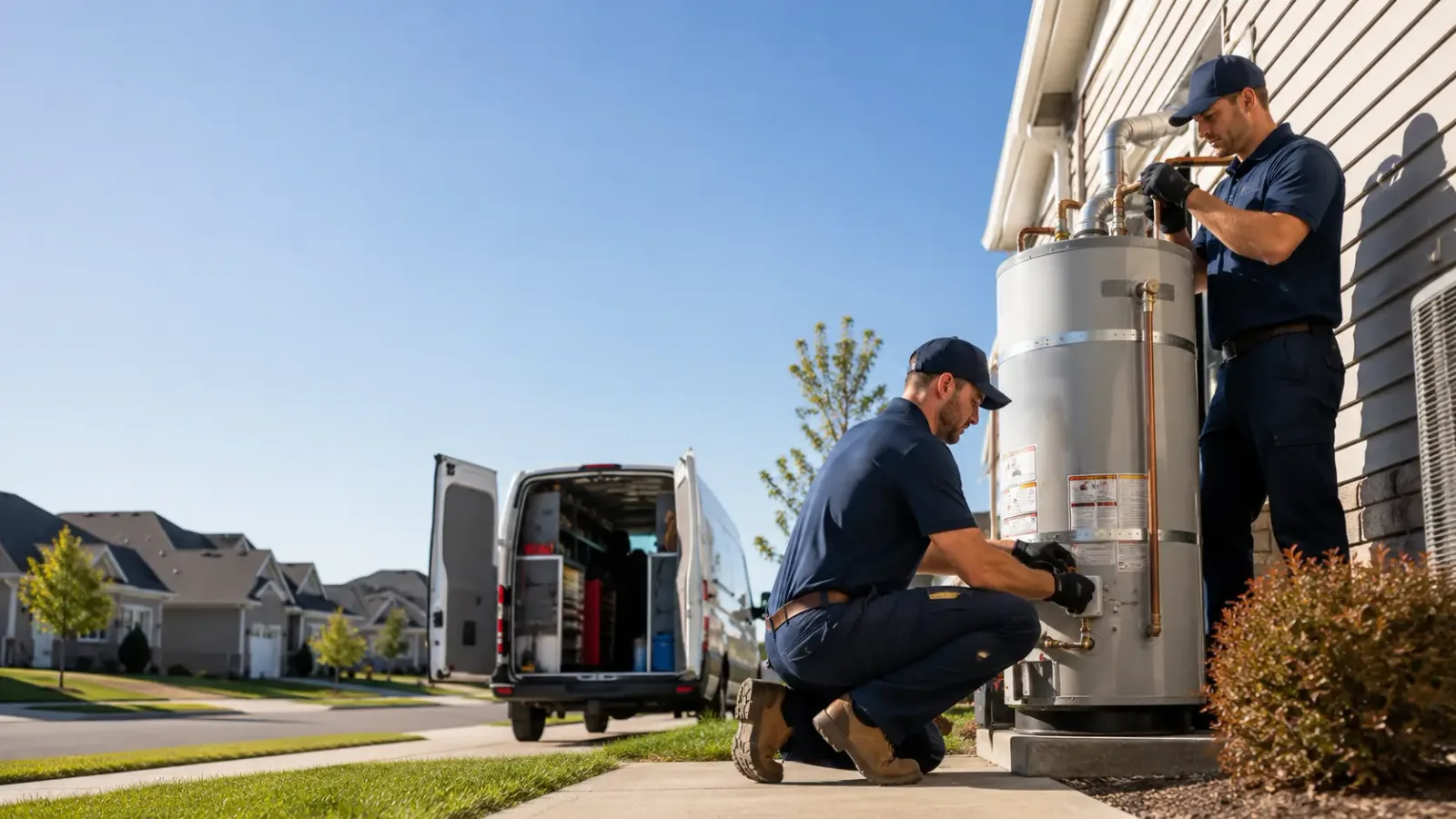 Water Heater Installation in Drums, PA